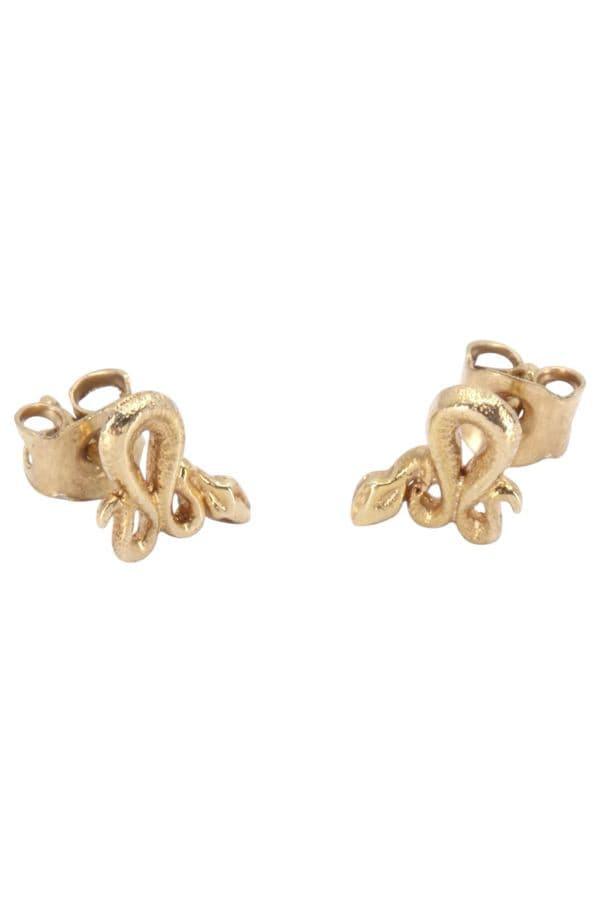 BOUCLES D'OREILLES SERPENTS — vue 3