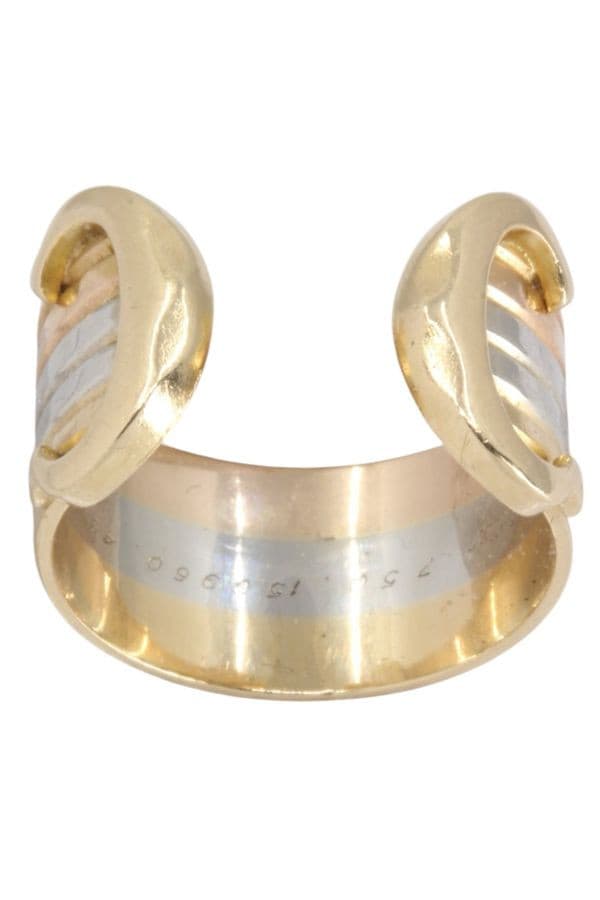 BAGUE CARTIER DOUBLE C — vue 1
