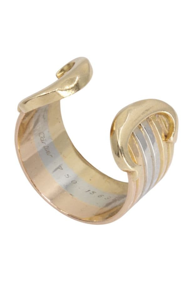 BAGUE CARTIER DOUBLE C — vue 4