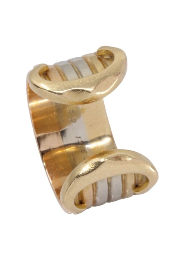 BAGUE CARTIER DOUBLE C — vue 5