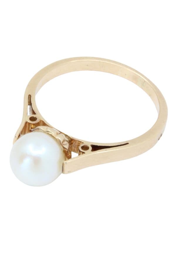 BAGUE PERLE — vue 2