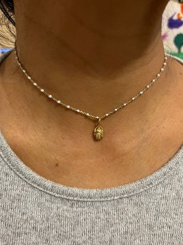 PENDENTIF SCARABÉE — vue 2