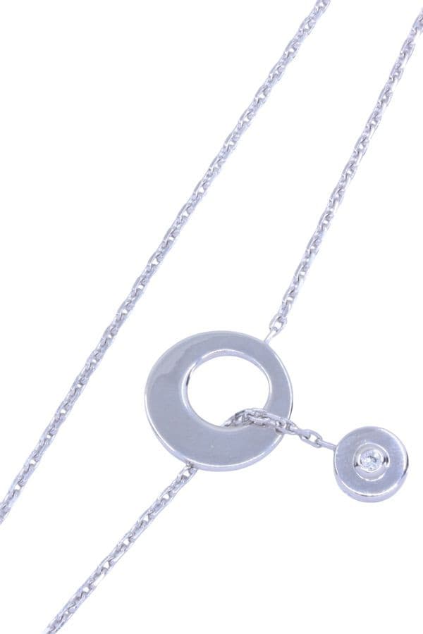 COLLIER DIAMANT SIGNÉ TABBAH — vue 3
