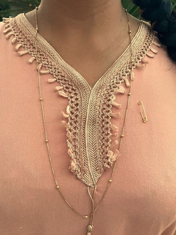 COLLIER MODERNE BOULES — vue 2