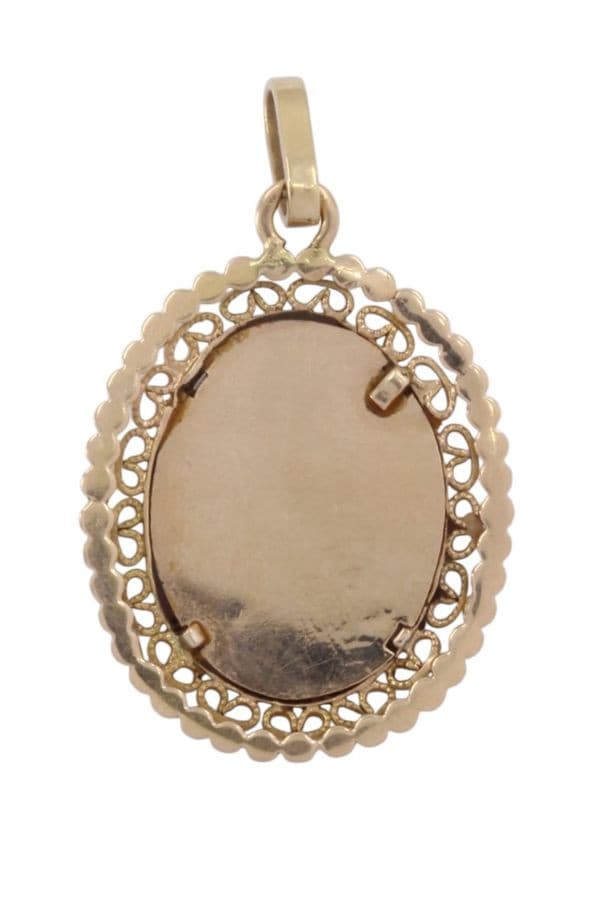 MÉDAILLE VIERGE SIGNÉE E.DROPSY — vue 3