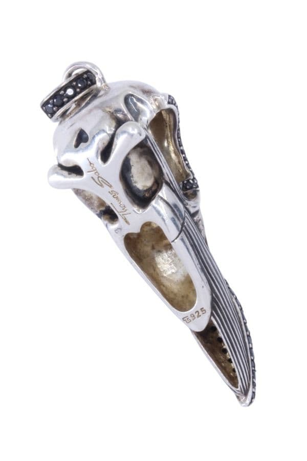 PENDENTIF T.SABO CRÂNE DE CORBEAU — vue 3