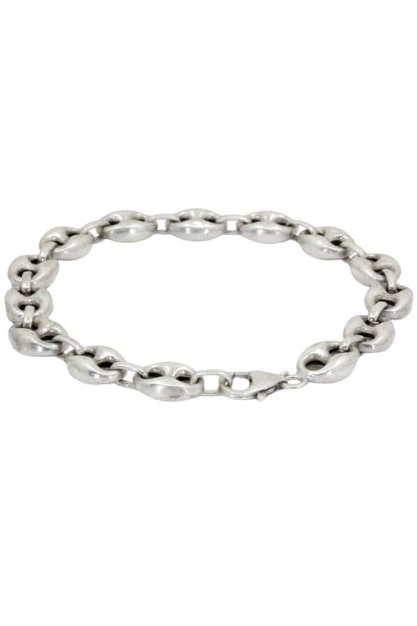 BRACELET MAILLE GRAIN DE CAFÉ — vue 1