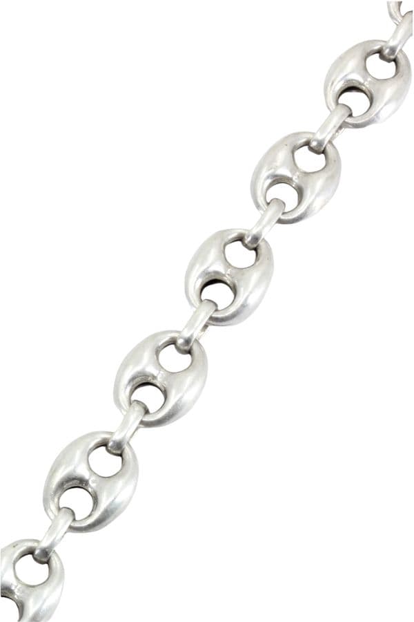BRACELET MAILLE GRAIN DE CAFÉ — vue 2