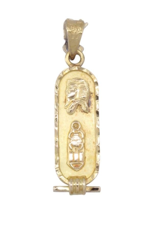 PENDENTIF CARTOUCHE ÉGYPTIEN — vue 3