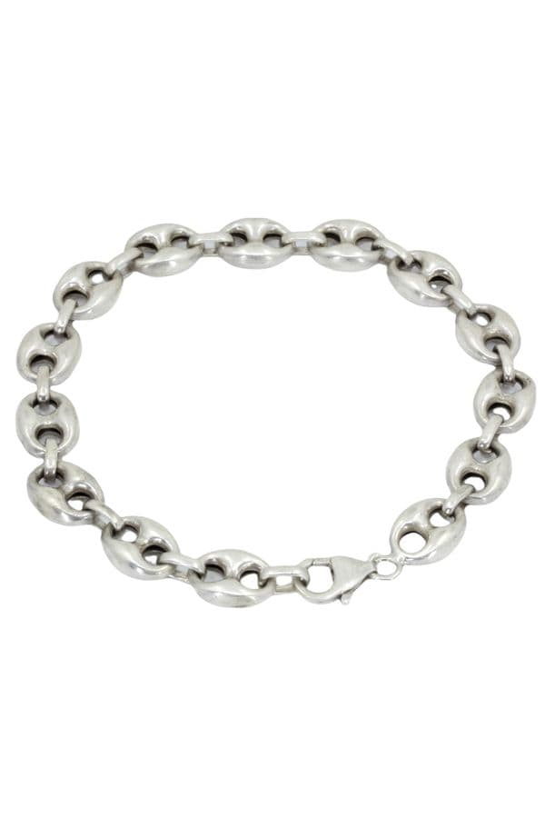 BRACELET MAILLE GRAIN DE CAFÉ — vue 3