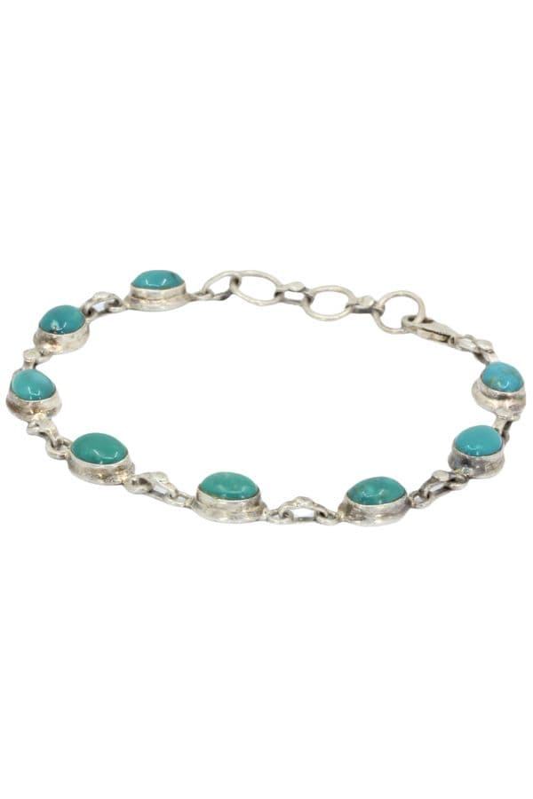 BRACELET MODERNE TURQUOISES — vue 1