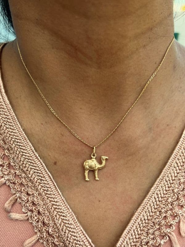PENDENTIF CHAMEAU — vue 2