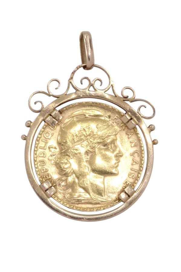 PENDENTIF 20 FRANCS MARIANNE — vue 1