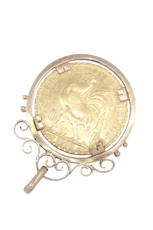 PENDENTIF 20 FRANCS MARIANNE — vue 3