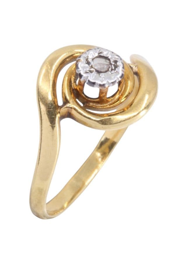 BAGUE TOURBILLON  DIAMANT — vue 3