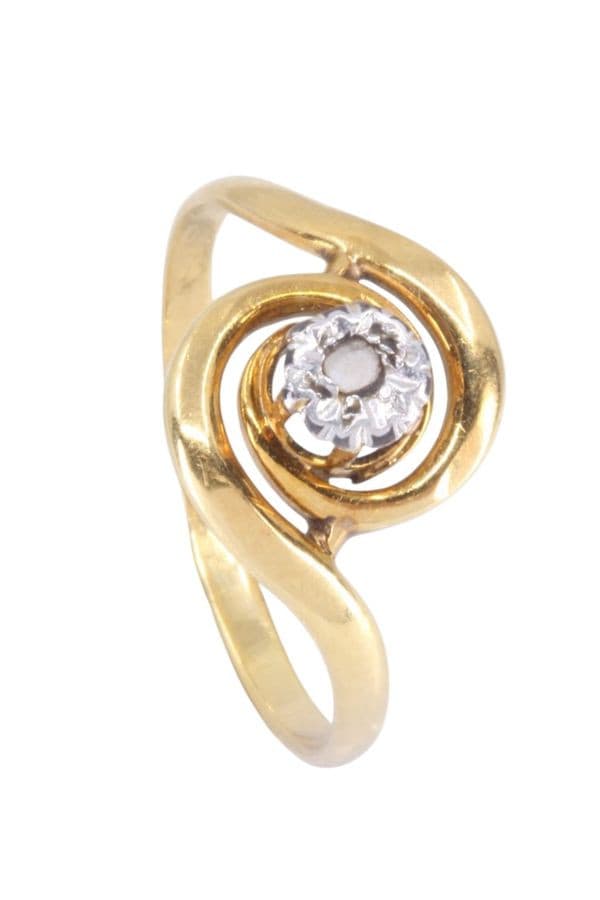 BAGUE TOURBILLON  DIAMANT — vue 5