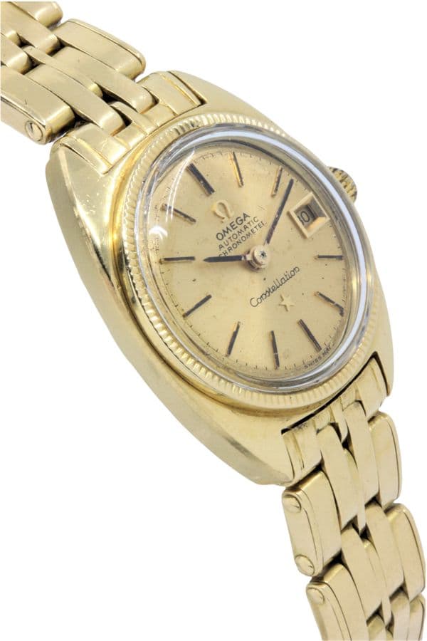 OMEGA CONSTELLATION LADIES - OR 18K — vue 3