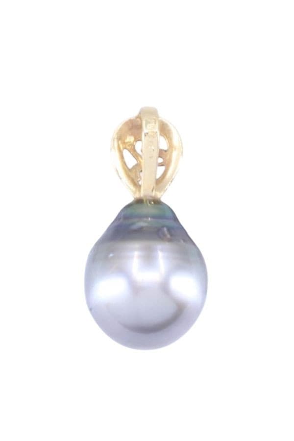 PENDENTIF PERLE NOIRE — vue 3