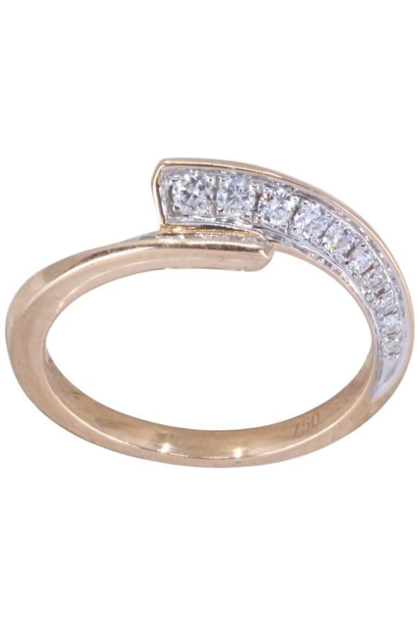 BAGUE GAREL ENVOL DIAMANTS — vue 1