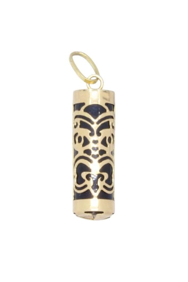 PENDENTIF TIKI ONYX — vue 1