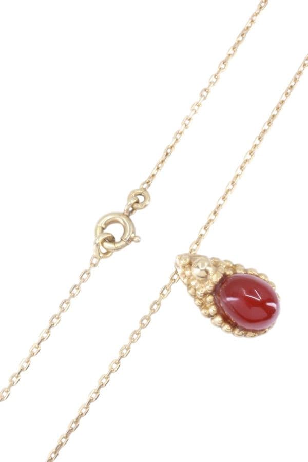 COLLIER MODERNE CORNALINE — vue 3