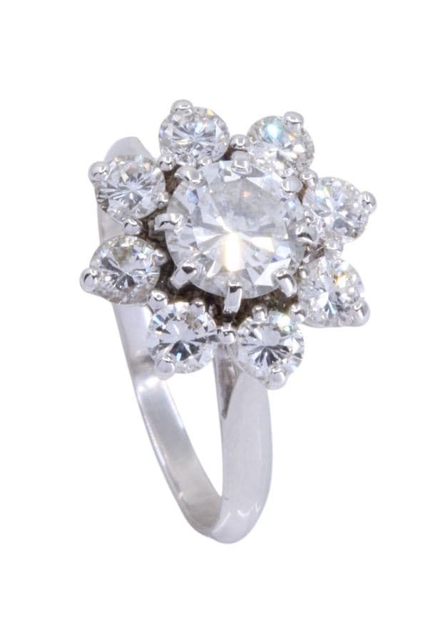 BAGUE FLEUR DIAMANTS — vue 6