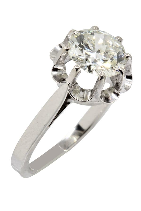 SOLITAIRE DIAMANT 1.53 CARAT — vue 3