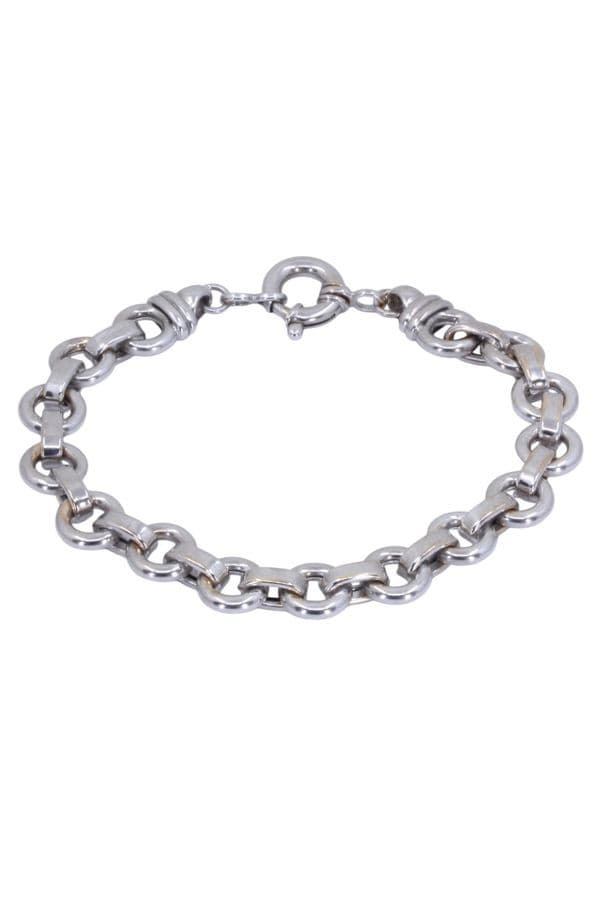BRACELET MAILLE RONDE MODERNE — vue 3