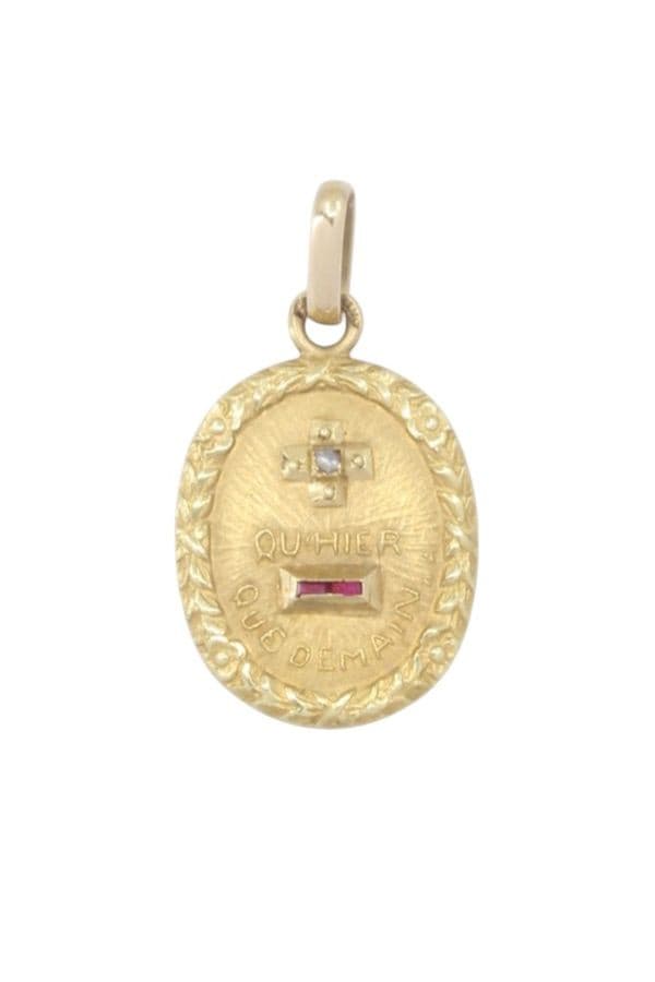 MÉDAILLE D'AMOUR A.AUGIS — vue 1
