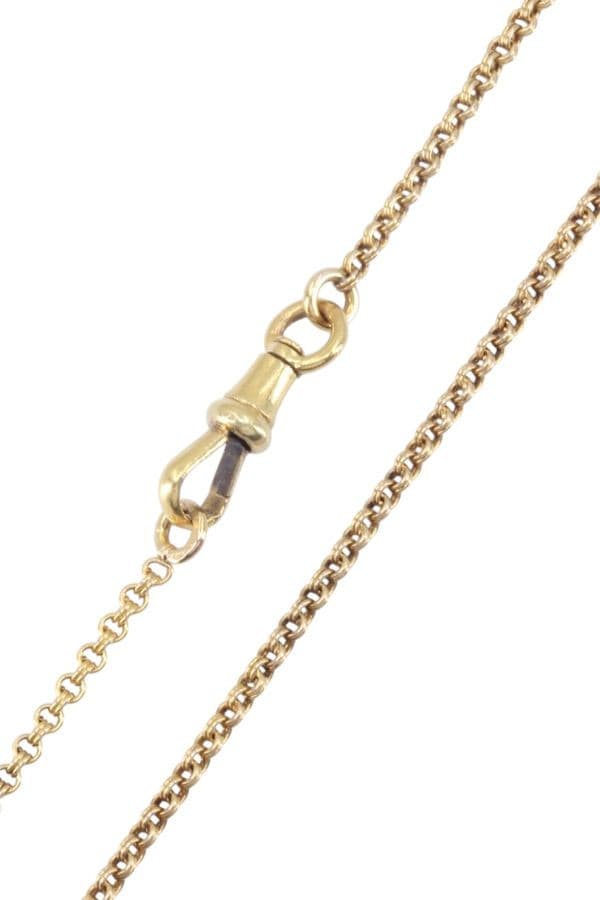 CHAINE ANCIENNE MAILLE JASERON DOUBLE — vue 3