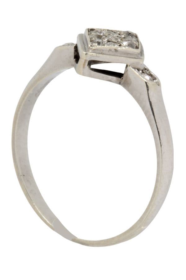 BAGUE MARQUISE ART-DÉCO — vue 4