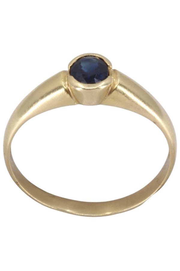 BAGUE JONC SAPHIR — vue 1