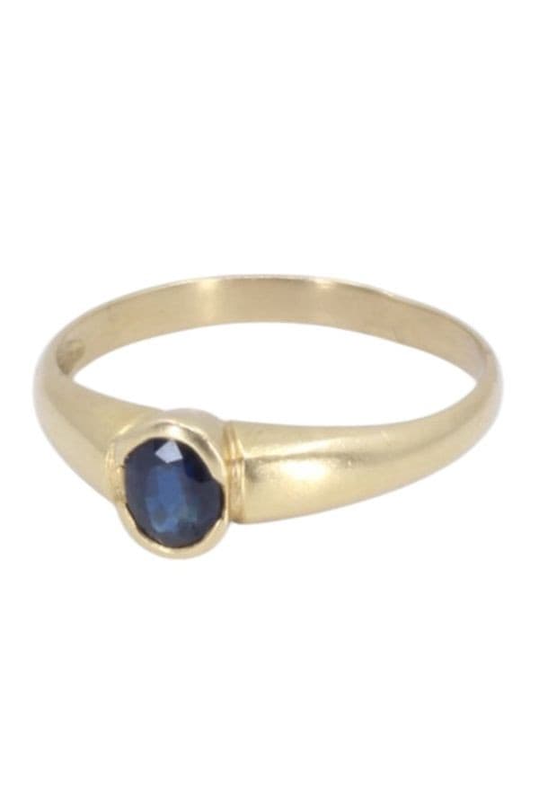 BAGUE JONC SAPHIR — vue 6