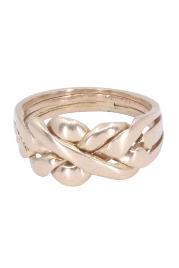 BAGUE PUZZLE 4 ANNEAUX — vue 6