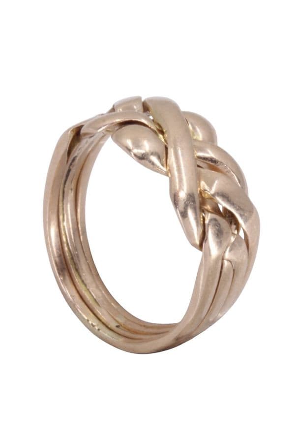 BAGUE PUZZLE 4 ANNEAUX — vue 4