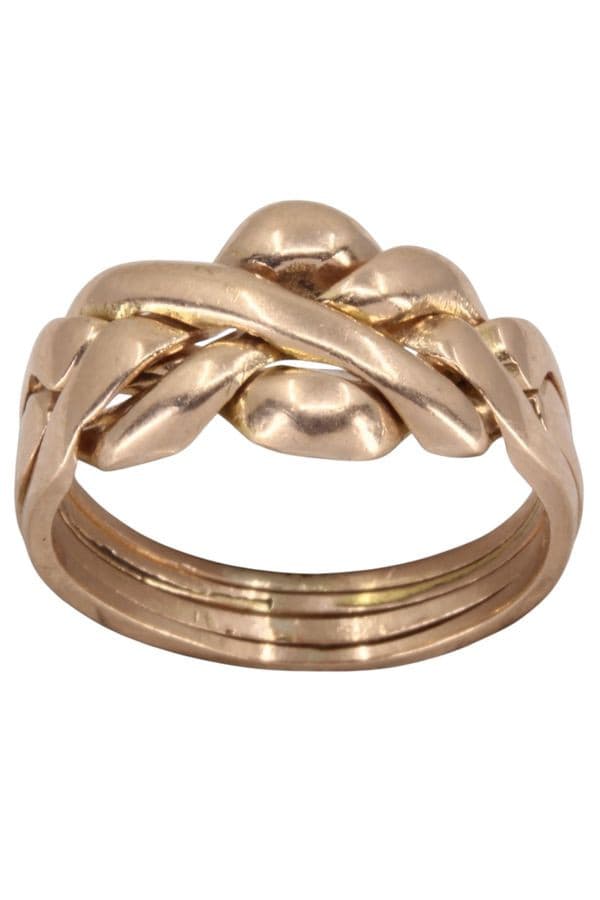 BAGUE PUZZLE 4 ANNEAUX — vue 1