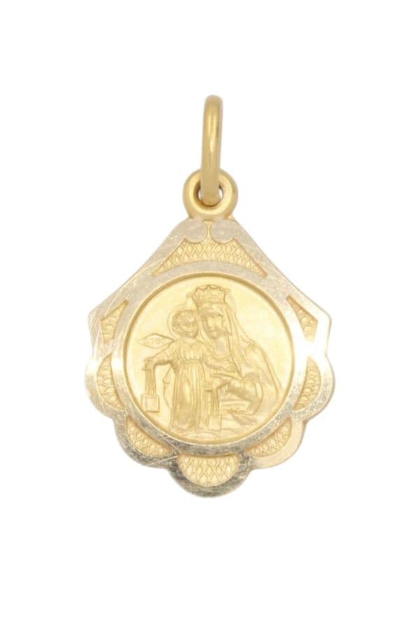 MEDAILLE SCAPULAIRE ANCIENNE — vue 3
