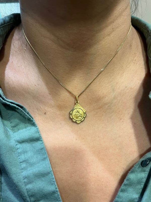 MEDAILLE SCAPULAIRE ANCIENNE — vue 2