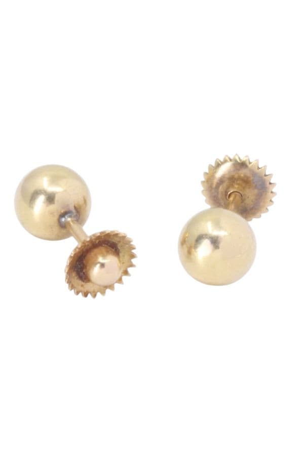 BOUCLES D'OREILLES BOULES — vue 3