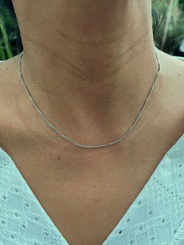CHAINE MAILLE FIGARO ALTERNÉE — vue 2