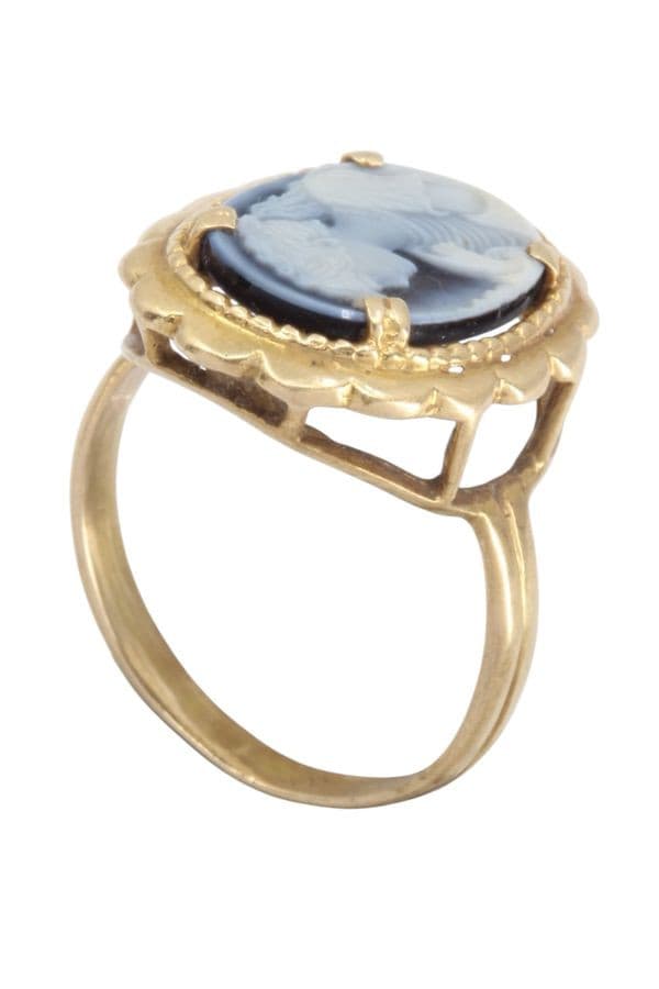 BAGUE ANCIENNE CAMÉE — vue 5