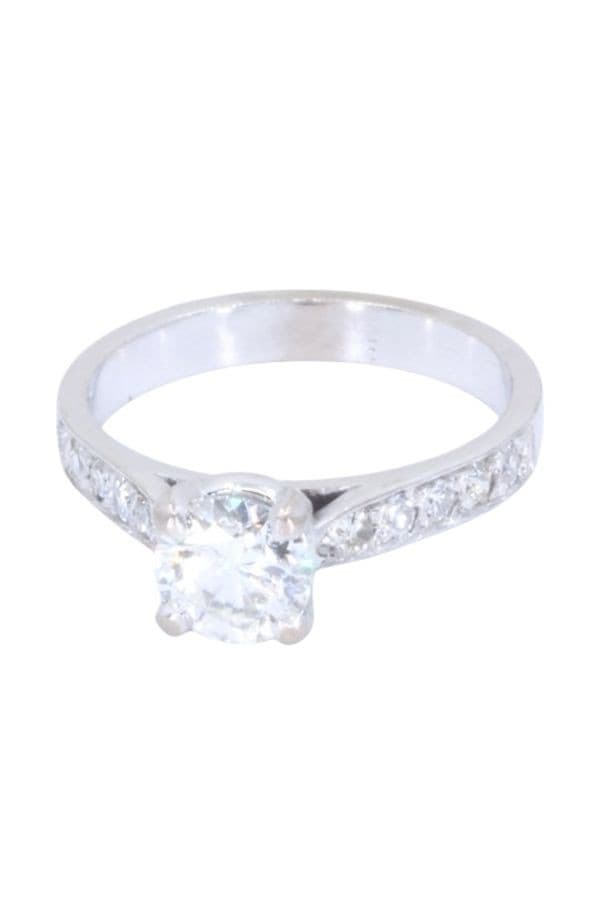 SOLITAIRE MODERNE DIAMANTS — vue 5