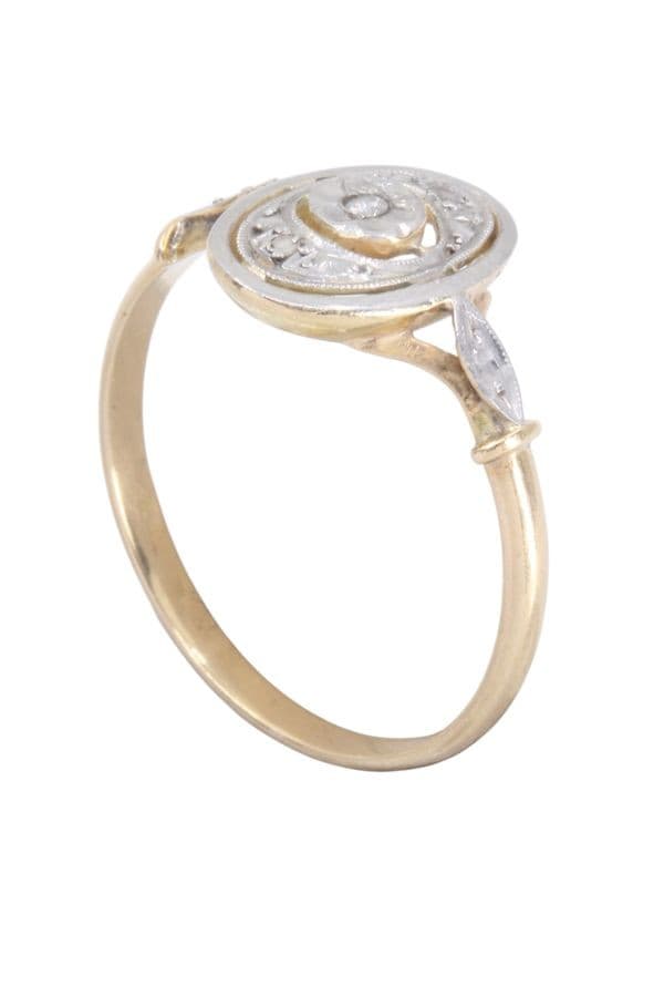 BAGUE ART-NOUVEAU — vue 4