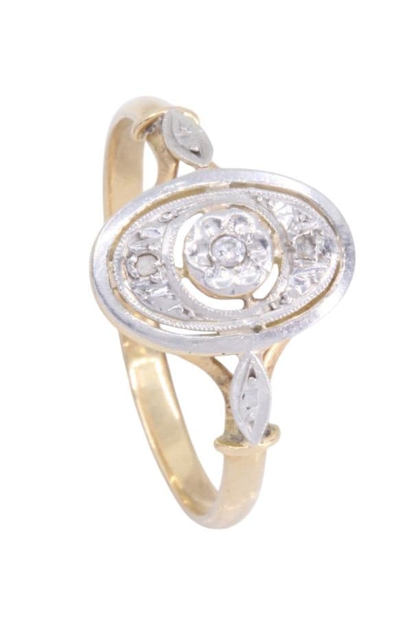 BAGUE ART-NOUVEAU — vue 5