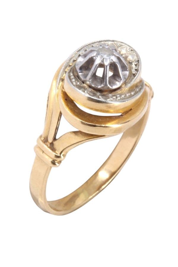 BAGUE TOURBILLON DIAMANTS — vue 3