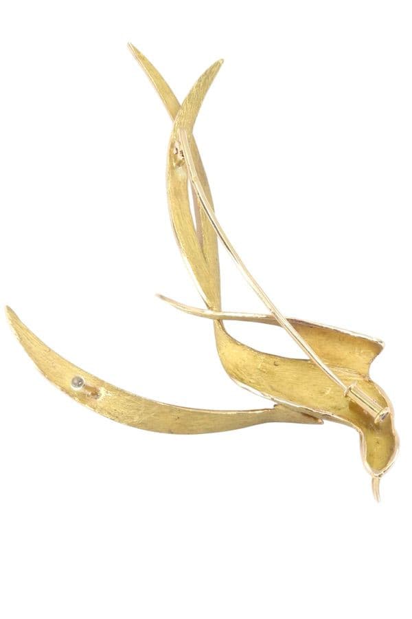 BROCHE OISEAU — vue 3
