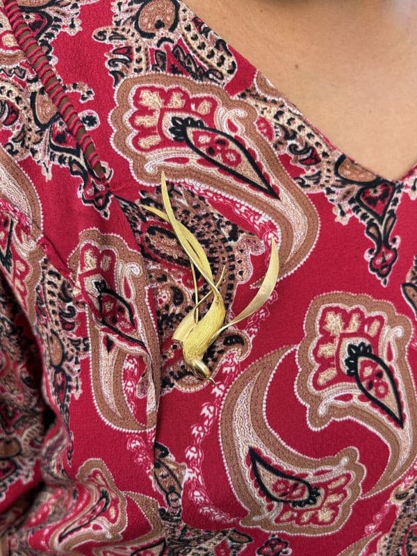 BROCHE OISEAU — vue 2