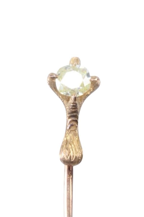 ÉPINGLE SERRE D'AIGLE DIAMANT — vue 2