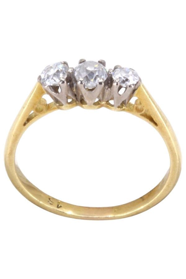 BAGUE JARRETIÈRE DIAMANTS — vue 1