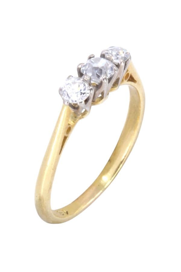 BAGUE JARRETIÈRE DIAMANTS — vue 3